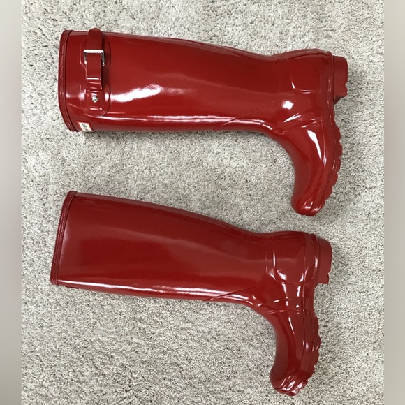 HUNTER Original High Gloss Waterproof Boot | Size 6 - Picture 9 of 9